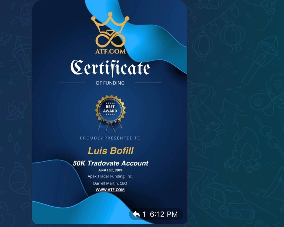 Receipt from Luis Bofill