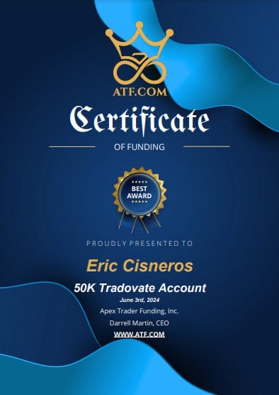 Receipt from Eric Cisneros