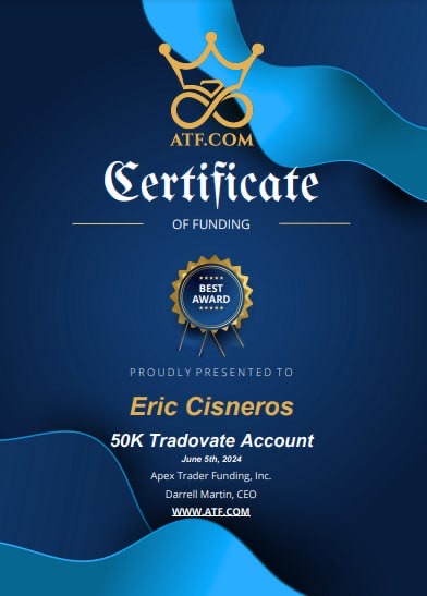 Receipt from Eric Cisneros